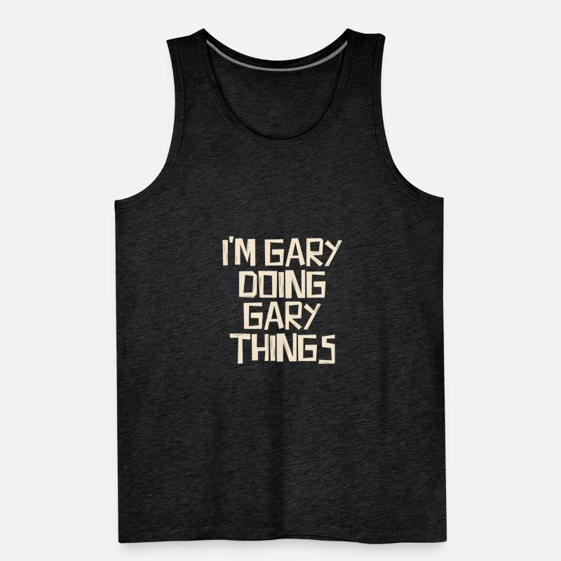 I'm Gary doing Gary things Men's Premium Organic Tank Top