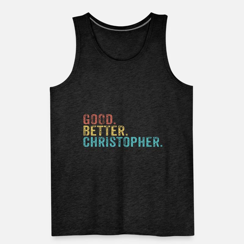 Good better Christopher Männer Premium Bio Tank Top