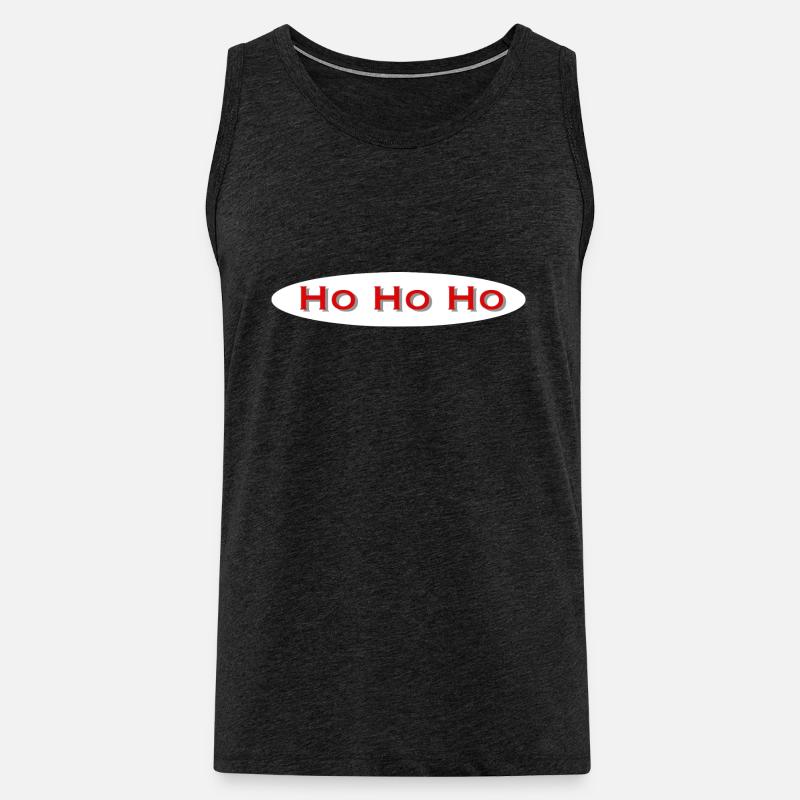 hohoho - Männer Premium Bio Tank Top - Anthrazit