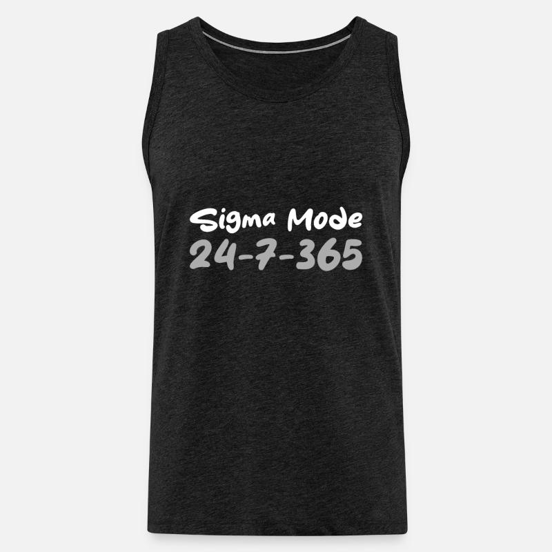 Schwesternschaft Soroitas Sigma Modus - Männer Premium Bio Tank Top - Anthrazit