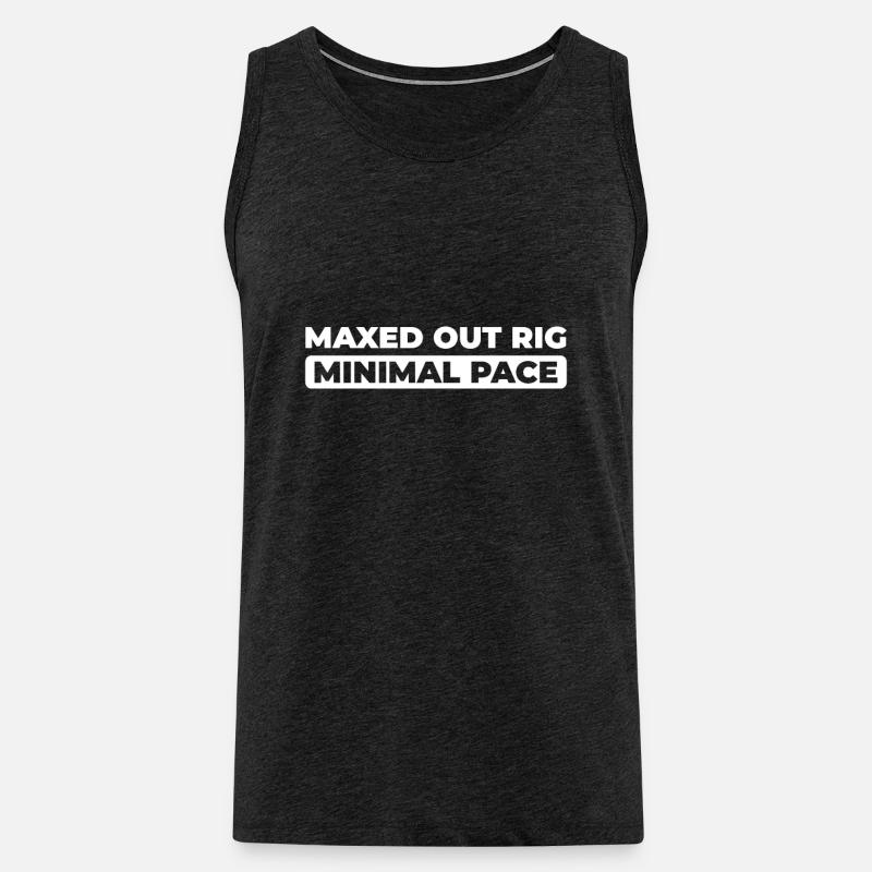 Sim Racing - Männer Premium Bio Tank Top - Anthrazit