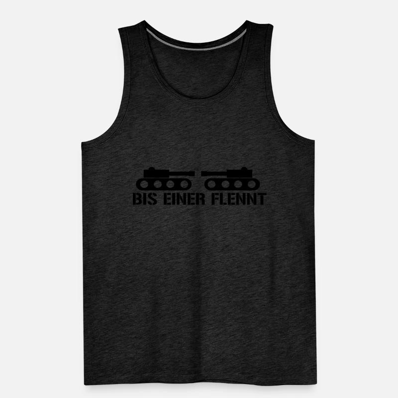 Bis einer flennt! Männer Premium Bio Tank Top