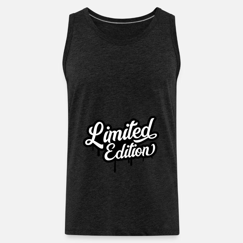 Limited Edition - Männer Premium Bio Tank Top - Anthrazit
