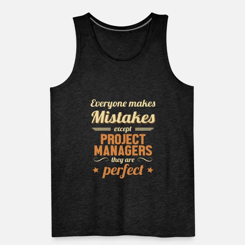 Project Manager are Perfect Project Engineer Männer Premium Bio Tank Top