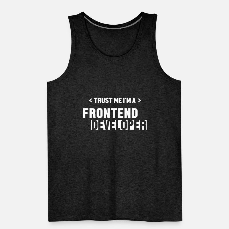 Trust Me I'm Frontend Developer Developer Männer Premium Bio Tank Top