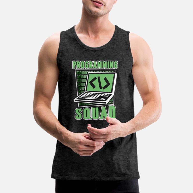Programming Squad Softwareentwickler Developer Männer Premium Bio Tank Top