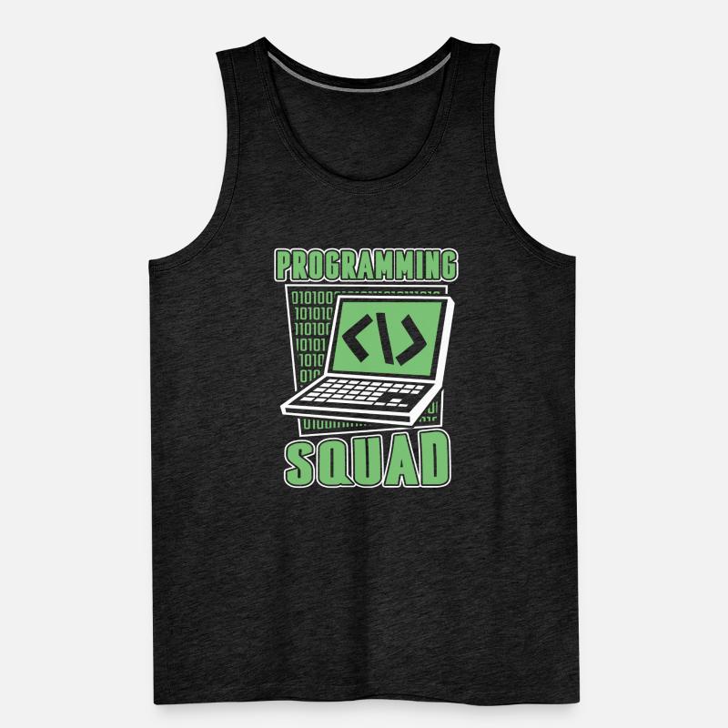 Programming Squad Software Developer Developer Men's Premium Organic Tank Top
