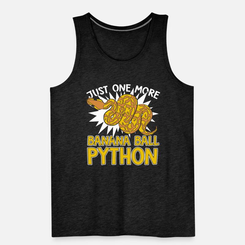Juste un serpent de plus Python Banana Ball Python Débardeur bio Premium Homme