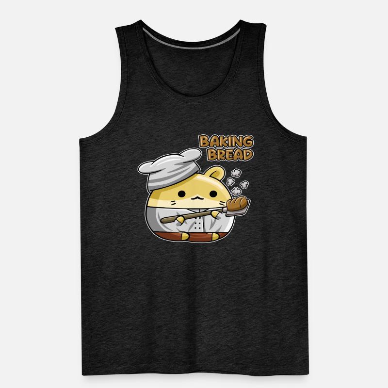 Baking Bread Bread Dough Bread Maker Bread Queen Men's Premium Organic Tank Top