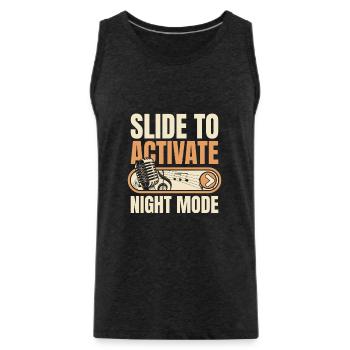 Faites glisser pour activer le mode nuit Opera House Lover - Débardeur bio Premium Homme - charbon - Devant - Alexander (188cm)