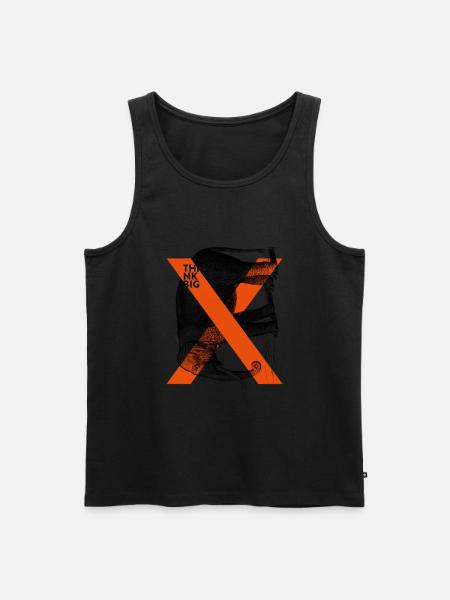 ThinkBick FIF5 - Männer Premium Bio Tank Top - Anthrazit