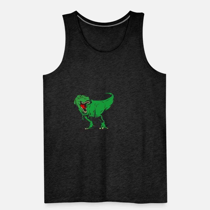 T-Rex Men's Premium Organic Tank Top