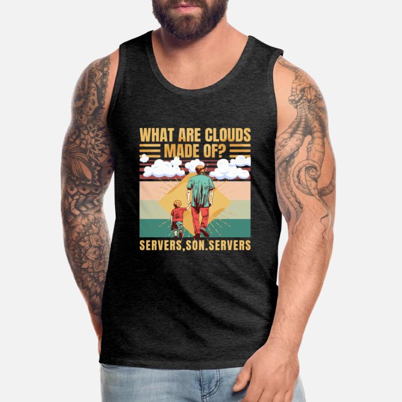 Funny Programmer Software Developer Computer Männer Premium Bio Tank Top
