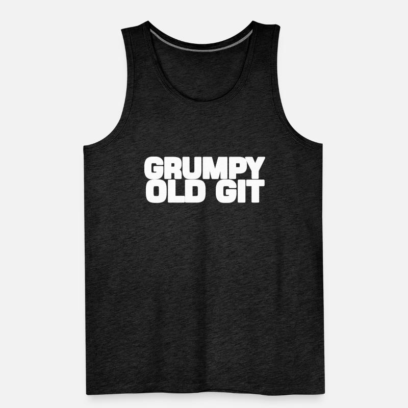 Grumpy old Git Men's Premium Organic Tank Top