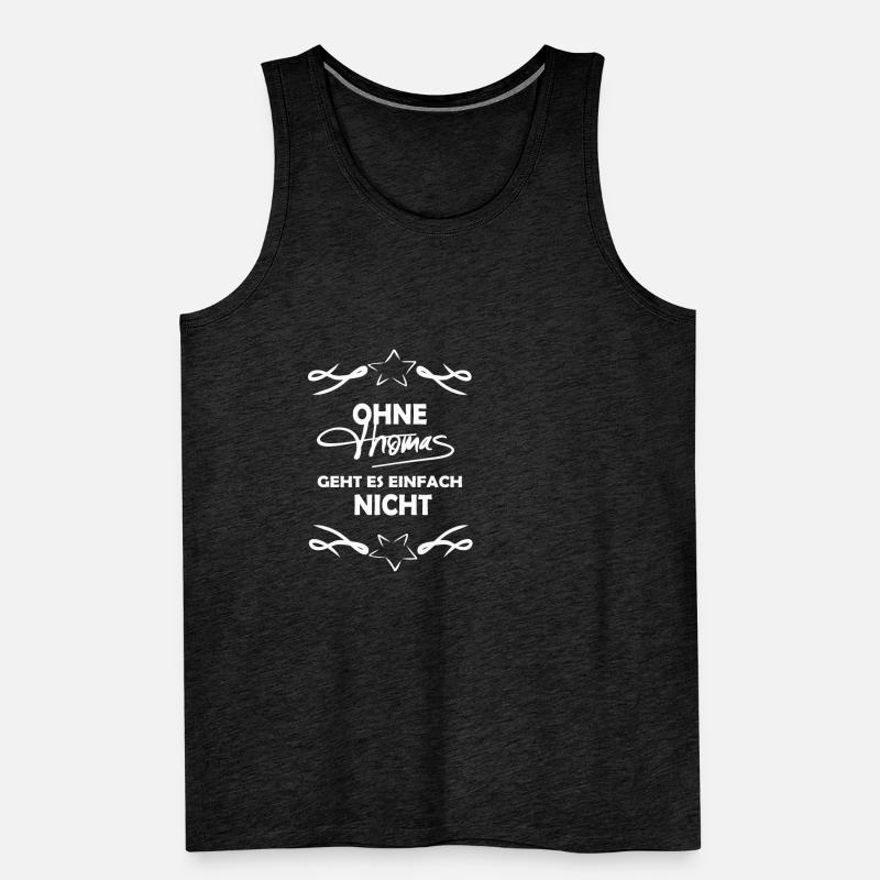 Ohne Thomas unmoeglich Männer Premium Bio Tank Top