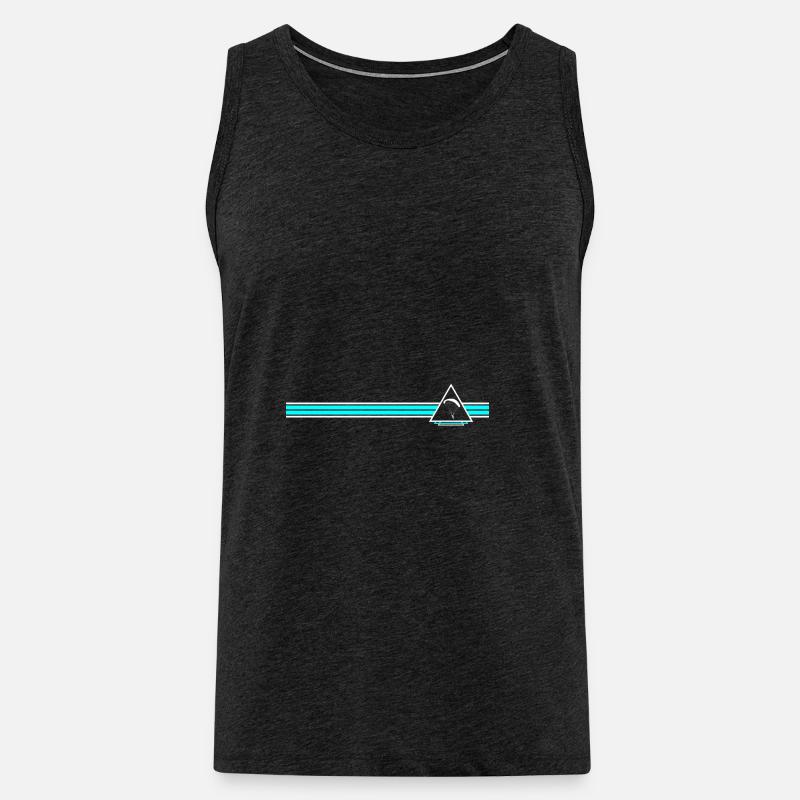 Paragliding - Männer Premium Bio Tank Top - Anthrazit