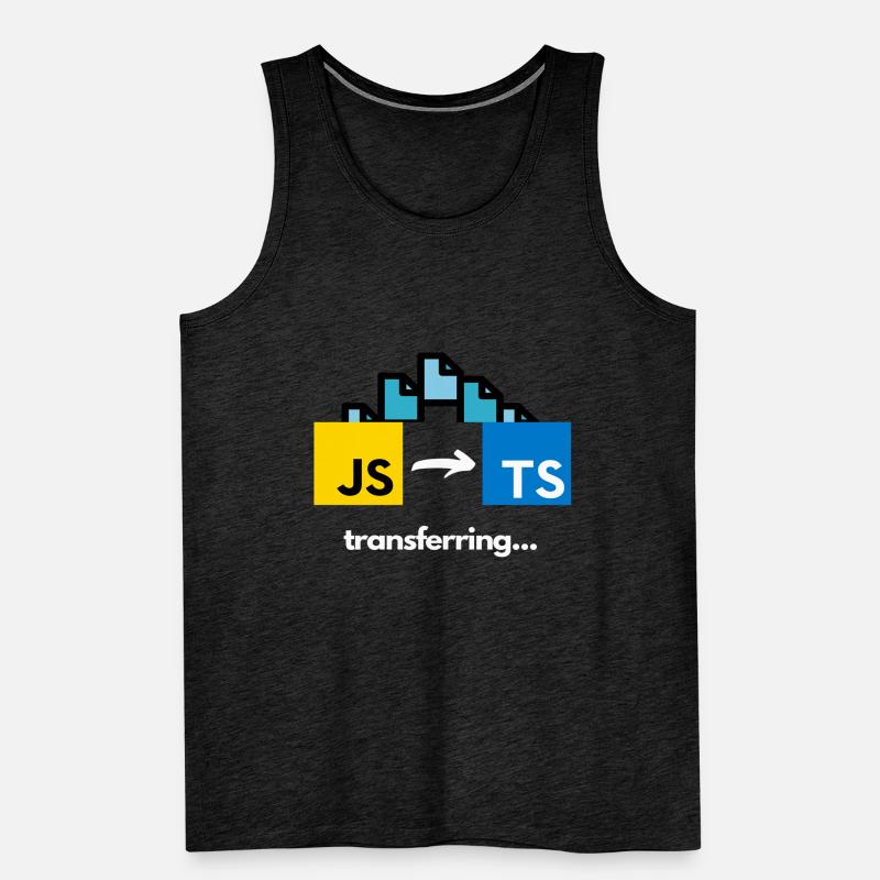 Transfert de Javascript à Typescript Débardeur bio Premium Homme