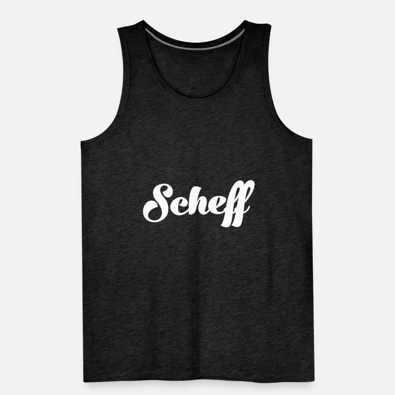 Scheff Chef Schweizerdeutsch Schweizer Schweiz Männer Premium Bio Tank Top