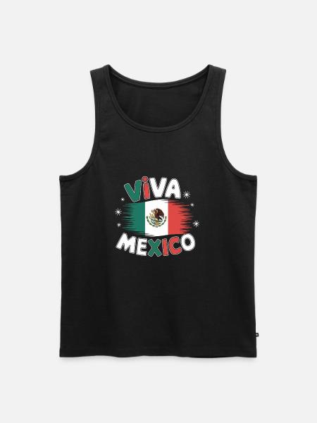 Mexico Mexico Mexican Spanish - Men's Premium Organic Tank Top - charcoal grey