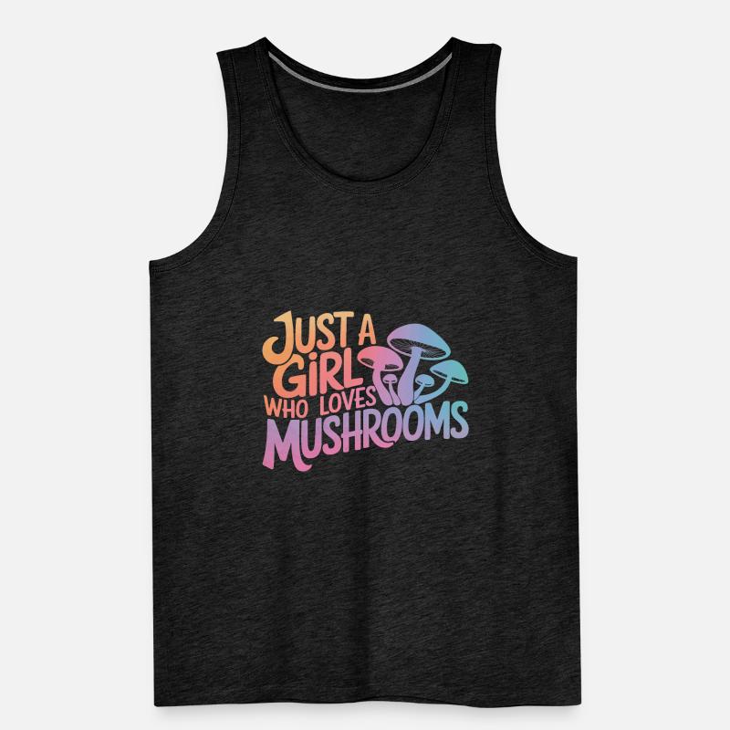 Champignons Champignons Champignon Champignon Débardeur bio Premium Homme