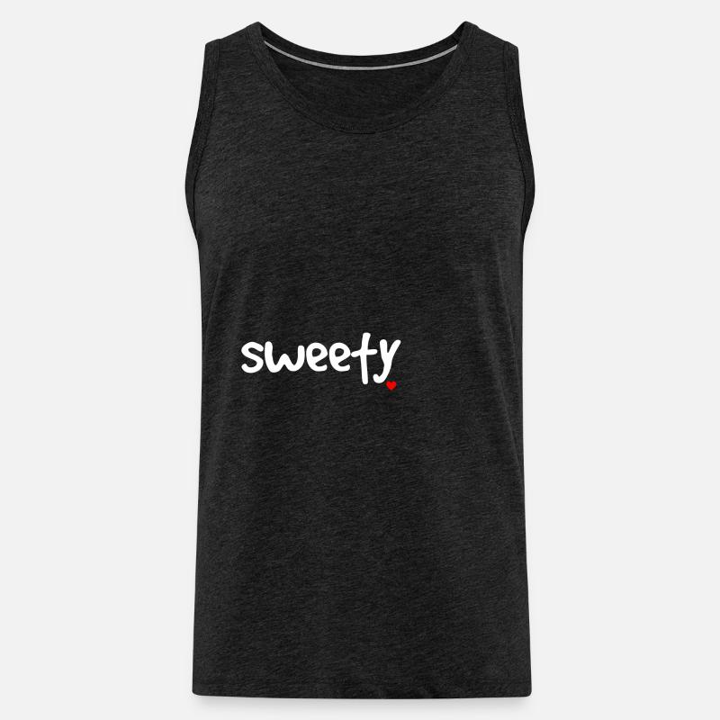 Sweety - Männer Premium Bio Tank Top - Anthrazit