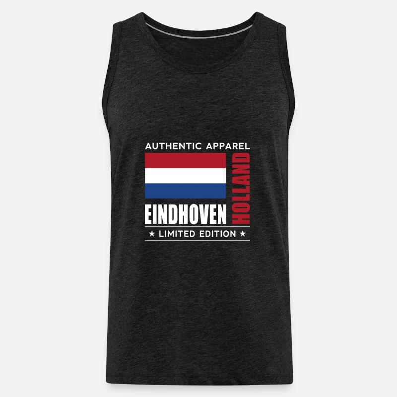 Eindhoven - Männer Premium Bio Tank Top - Anthrazit