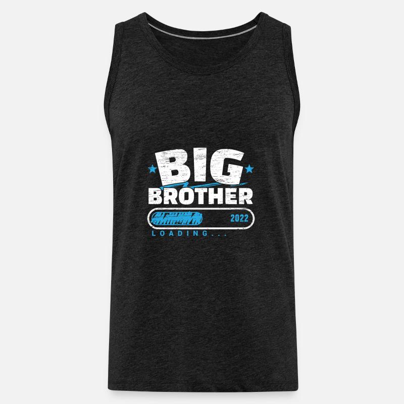 Großer Bruder 2022 Loading - Männer Premium Bio Tank Top - Anthrazit