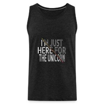 christmas gift b day gift birthday love - Männer Premium Bio Tank Top - Anthrazit - Vorne - AI Model Male 185 dark (185cm)