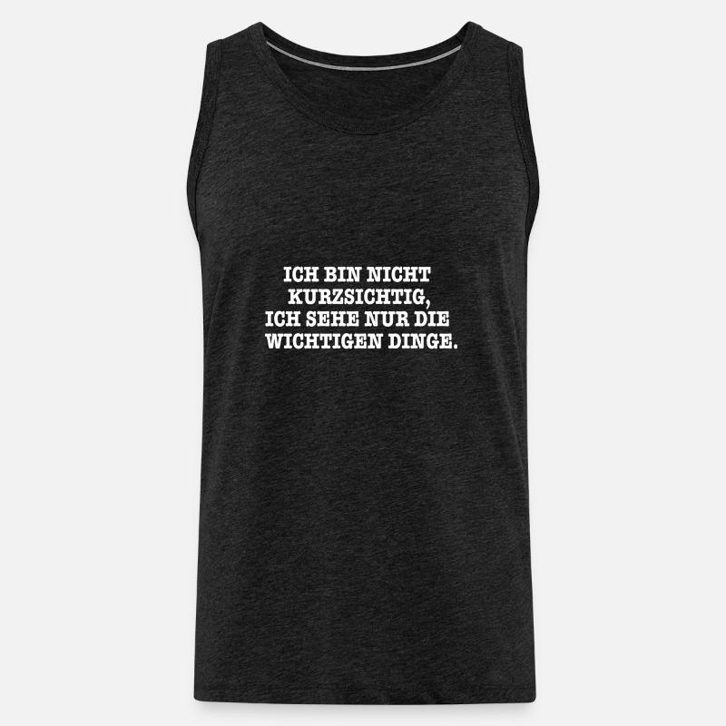 RansaiDesign - Männer Premium Bio Tank Top - Anthrazit