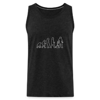 Handwerker Mechaniker Handwerk Schraubendreher - Männer Premium Bio Tank Top - Anthrazit - Vorne - AI Model Male 185 dark (185cm)