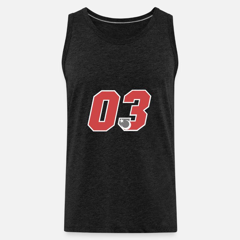 Afyon - Männer Premium Bio Tank Top - Anthrazit
