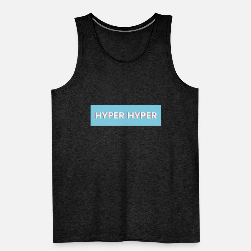 HYPER HYPER pixel Men's Premium Organic Tank Top