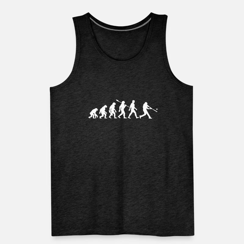 Evolution Baseball Batter Men's Premium Organic Tank Top
