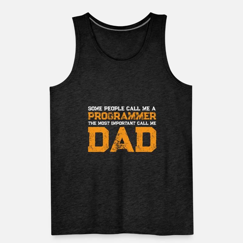 Programmer Dad Männer Premium Bio Tank Top