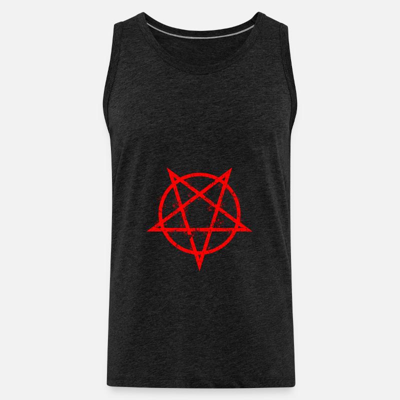 PENTAGRAMM - Männer Premium Bio Tank Top - Anthrazit