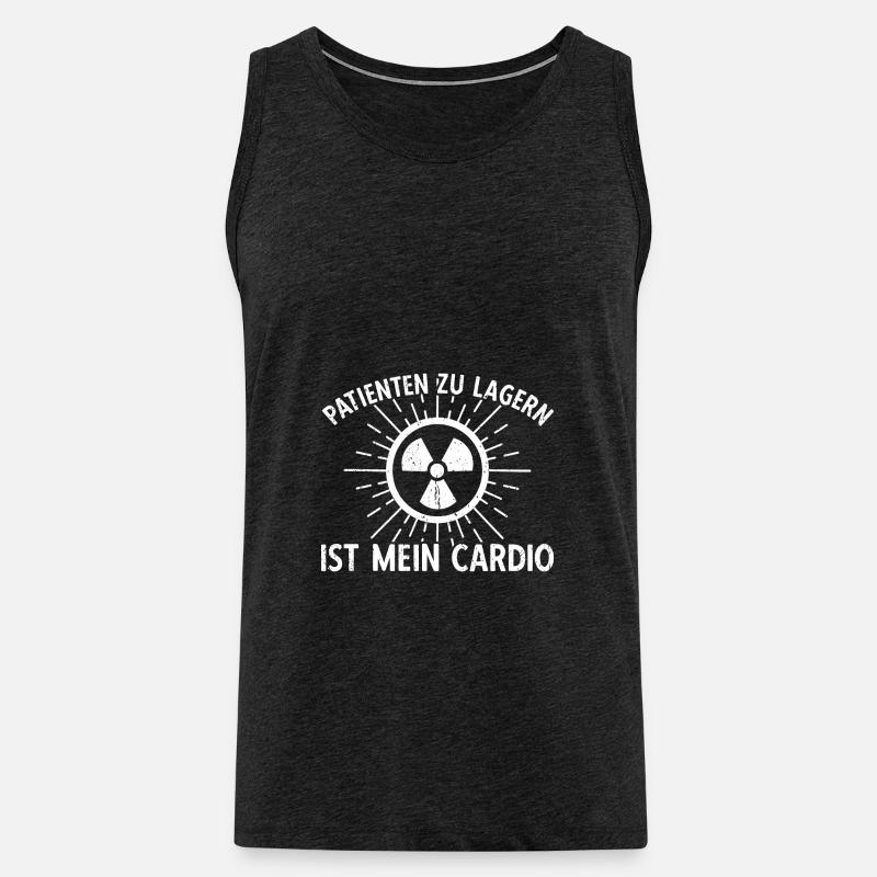 MTRA Medizinisch-Technischer Radiologie Assistent - Männer Premium Bio Tank Top - Anthrazit