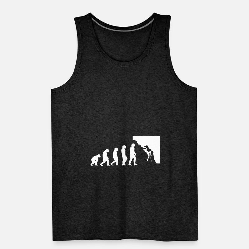 Evolution Kletterer Männer Premium Bio Tank Top