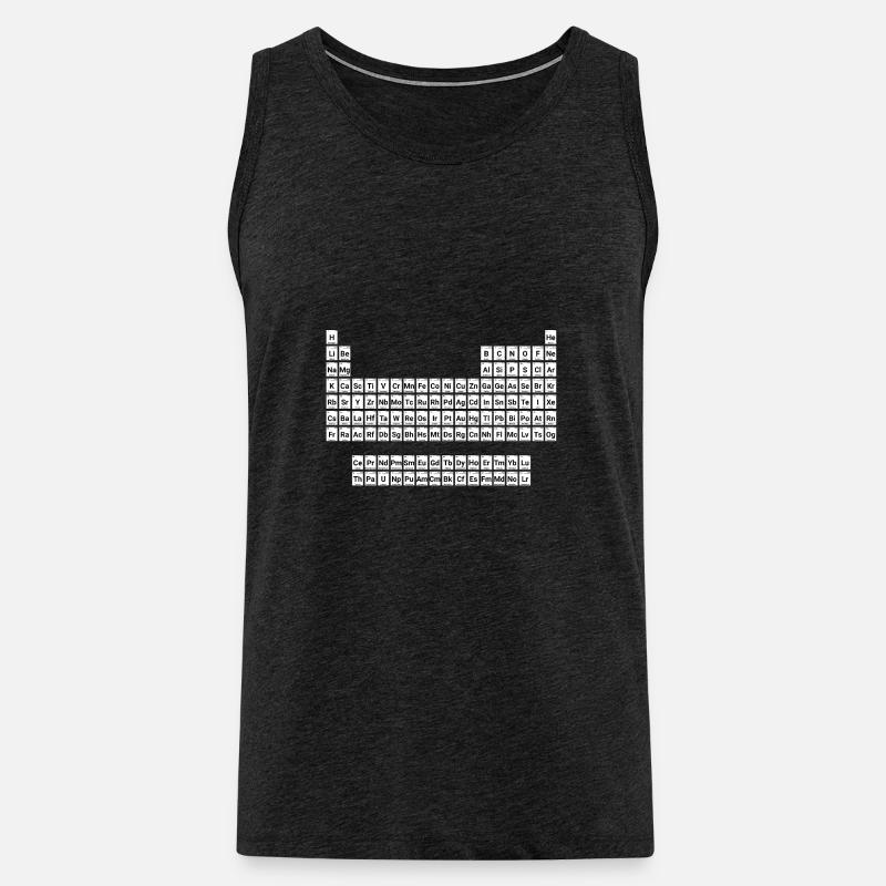 NEU Periodensystem der Elemente - Männer Premium Bio Tank Top - Anthrazit