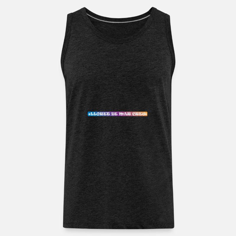 Lloret De Mar Crew - Männer Premium Bio Tank Top - Anthrazit