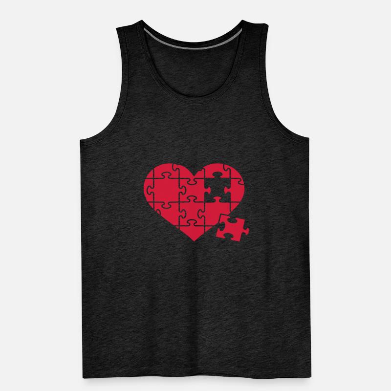 Puzzle Men's Premium Organic Tank Top