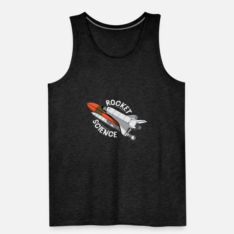 Rocket Science Space Shuttle Gift Men's Premium Organic Tank Top