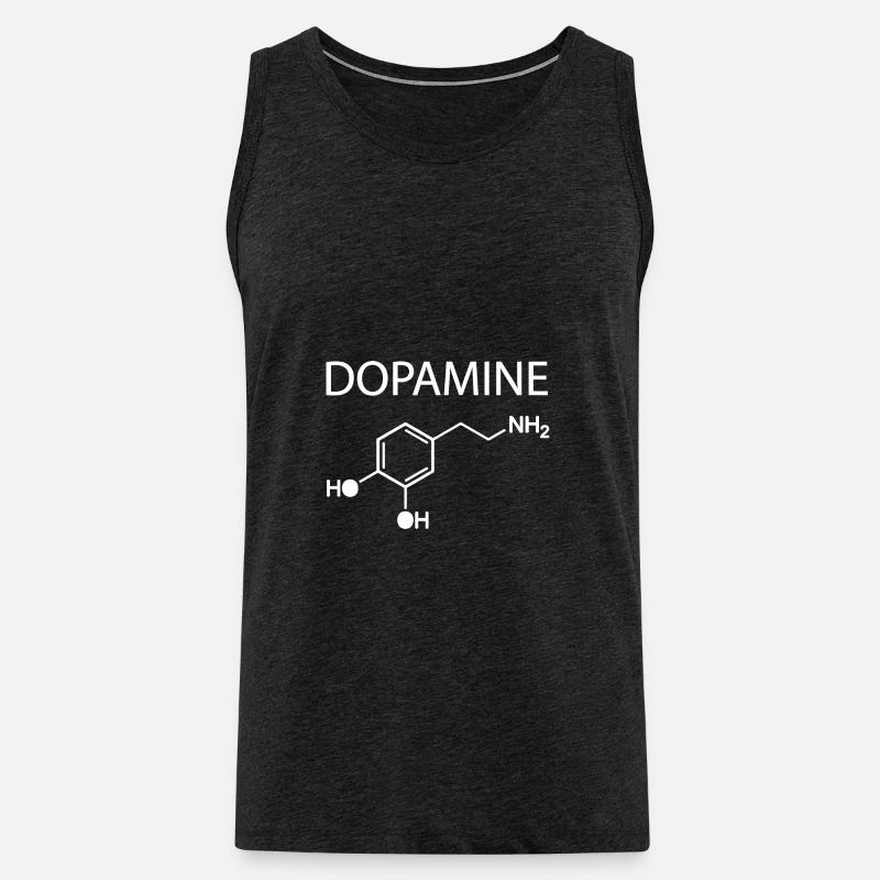 d2 - Männer Premium Bio Tank Top - Anthrazit