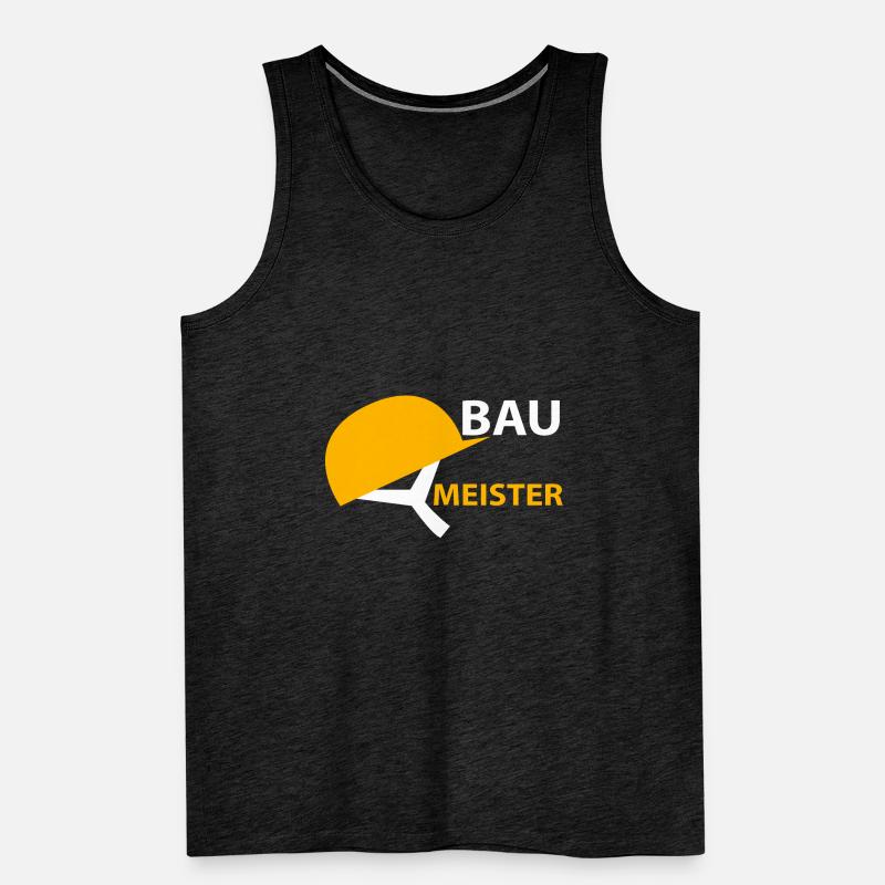 Master Builder Construction Worker Men's Premium Organic Tank Top