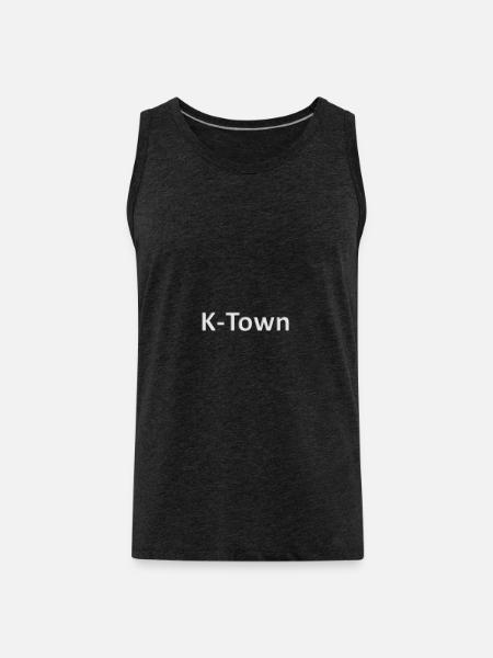 Ktown Kaiserslautern Gift Germany - Men's Premium Organic Tank Top - charcoal grey