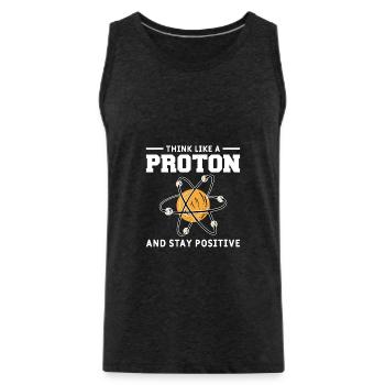 Funny Science Humor Gift For A Science Lover - Männer Premium Bio Tank Top - Anthrazit - Vorne - AI Model Male 185 dark (185cm)