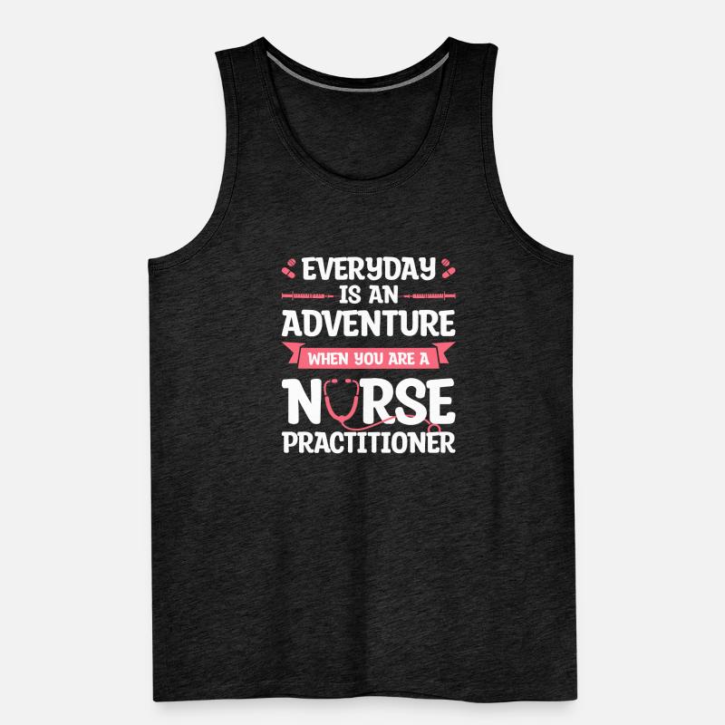 Jeder Tag ist ein Abenteuer, wenn Sie eine Krankenschwester sind Männer Premium Bio Tank Top