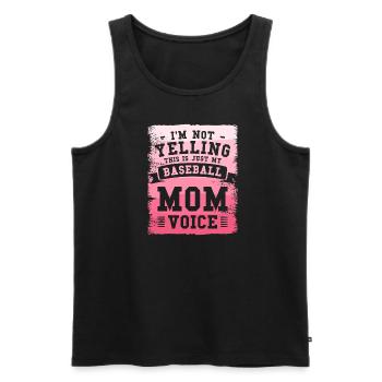 I'm The Crazy Rehab Nurse They Warned You About RN - Men's Premium Organic Tank Top - charcoal grey - Front - AI Model Male 185 dark (185cm)