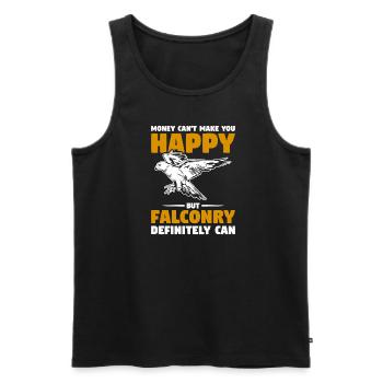 I'm The Crazy Rehab Nurse They Warned You About RN - Men's Premium Organic Tank Top - charcoal grey - Front - AI Model Male 185 dark (185cm)