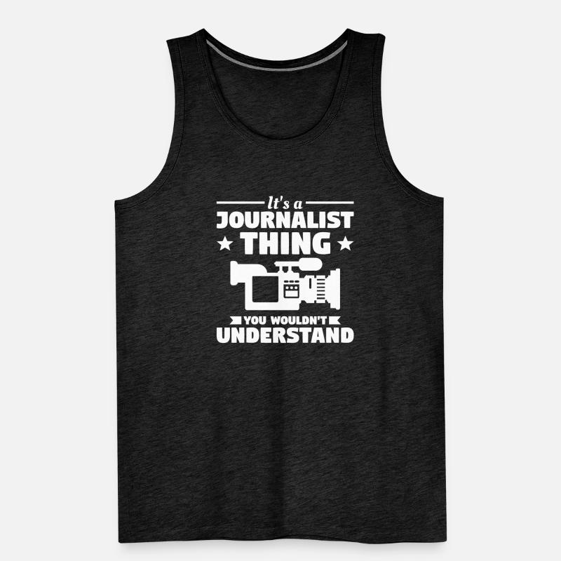 C’est une chose journalistique que vous ne comprendriez pas Débardeur bio Premium Homme