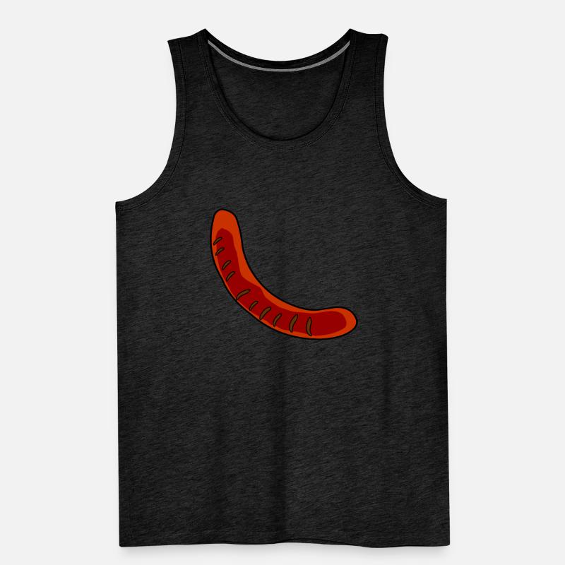Wurst oder Bratwurst Männer Premium Bio Tank Top